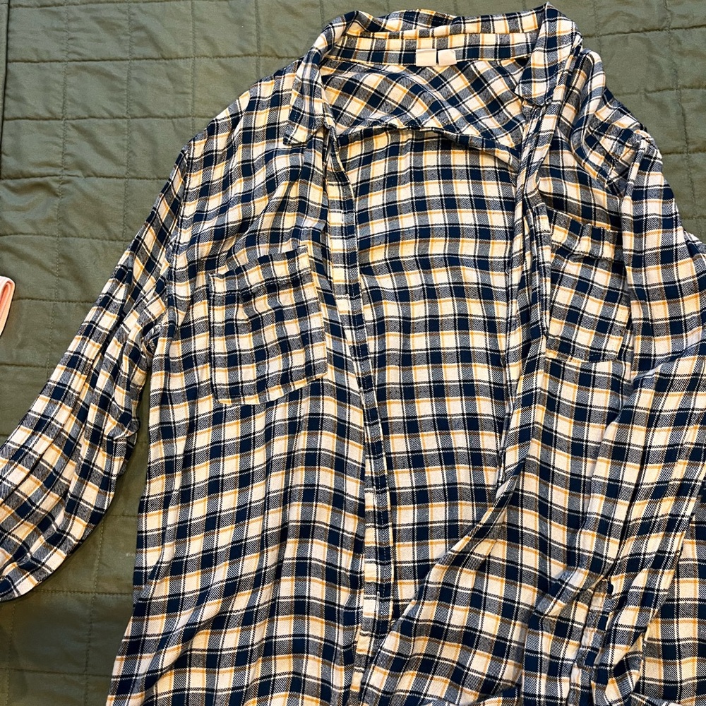 oversized flannel